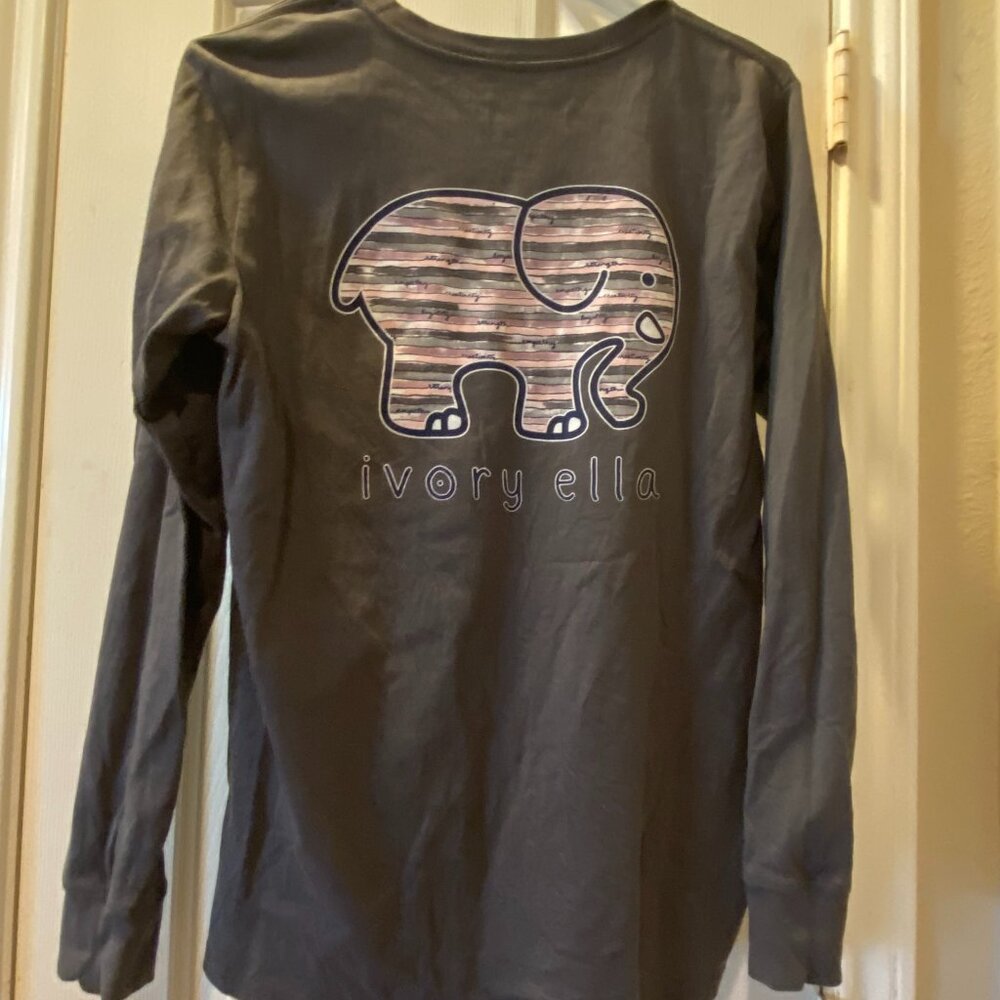 ivory ella pink and grey long sleeve